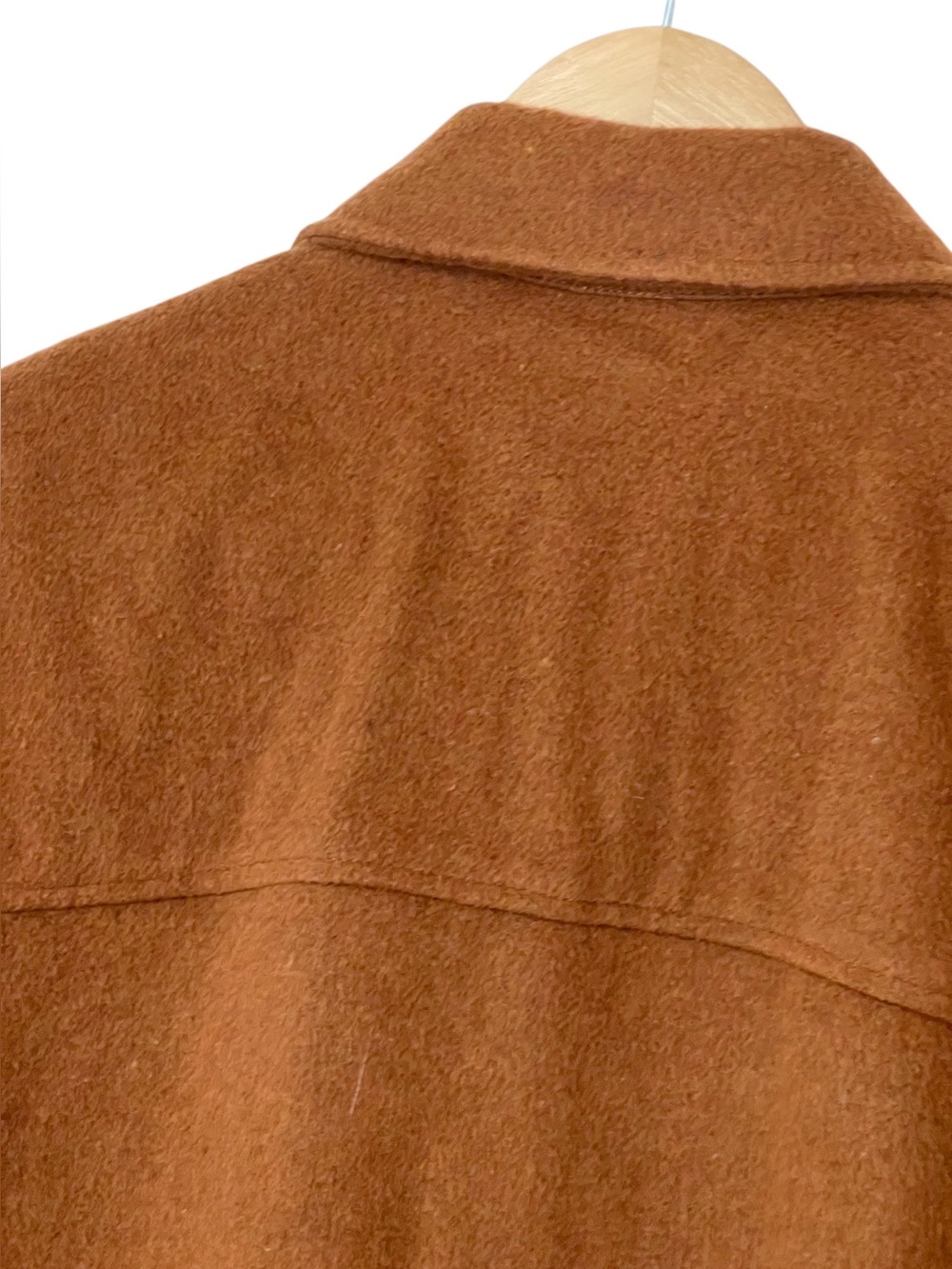Thread & Supply Fleece Shirt Jacket Shacket Copper Small J1451PND Cozy Fall - Picture 6 of 9